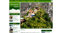 Desktop Screenshot of himalayan-quest.com