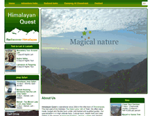 Tablet Screenshot of himalayan-quest.com
